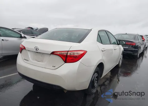 2017 Toyota Corolla Le из США, поврежденный, VIN 5YFBURHE0HP706372